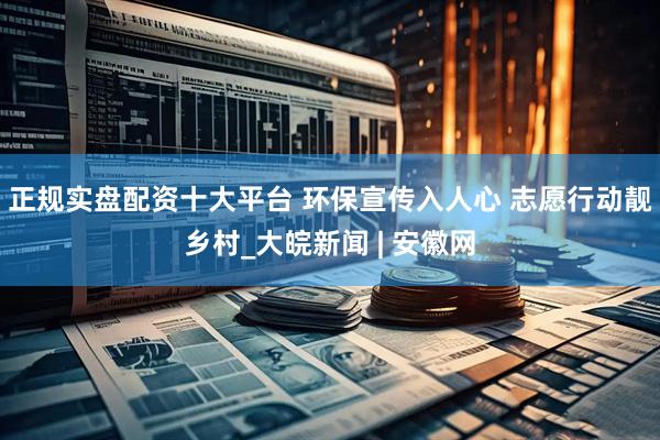 正规实盘配资十大平台 环保宣传入人心 志愿行动靓乡村_大皖新闻 | 安徽网